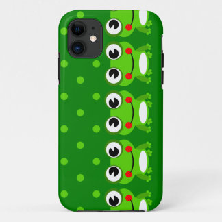 Niedliche Frog- und Polka Dot iPhone-Fälle iPhone 11 Hülle