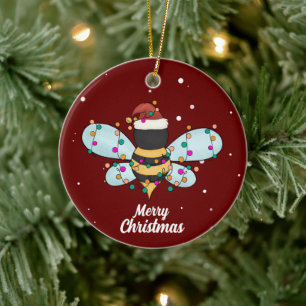 Niedliche Frohe Weihnachtsbäume Keramik Ornament