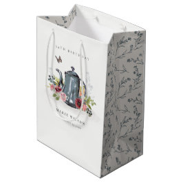 Niedliche fröhliche Rose Blumenkohl jeden Geburtst Mittlere Geschenktüte