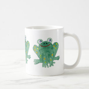 Niedliche Frosch-Tassen u. Trinkbehälter Kaffeetasse