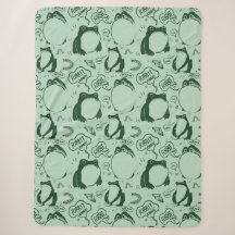 Niedliche Froschblanket - Sad Frogs - Vintag Japan