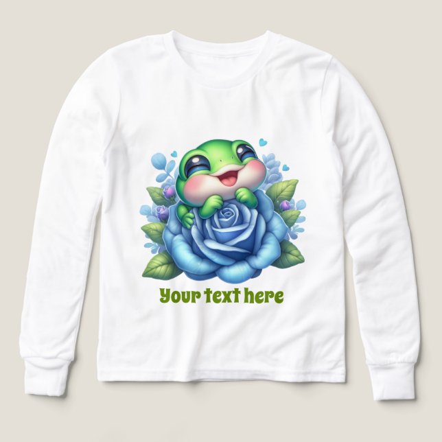 Niedliche Froschfreunde (Design Vorderseite)