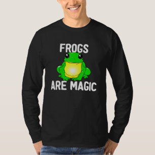 Niedliche Froschfrösche sind magische Amphibienkin T-Shirt