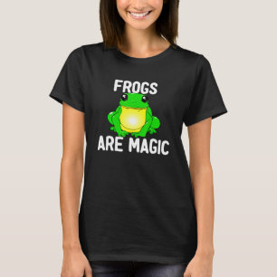 Niedliche Froschfrösche sind magische Amphibienkin T-Shirt