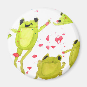 Niedliche Froschillustration Magnet