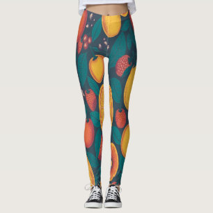 Niedliche Fruchtmuster - Fun Summer Design Leggings