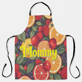 Niedliche Fruchtmuster - Fun Summer Design Schürze