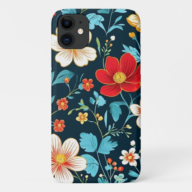 Niedliche Frühlingsblumen Schöne Blumen Case-Mate iPhone Hülle (Rückseite)