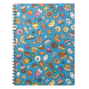 Niedliche Frühstücks-Nahrung Notizblock