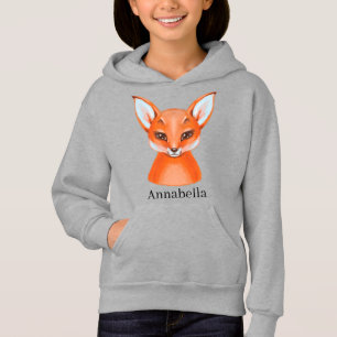niedliche Fuchsliebhaber fügen Namen hinzu oder lö Hoodie