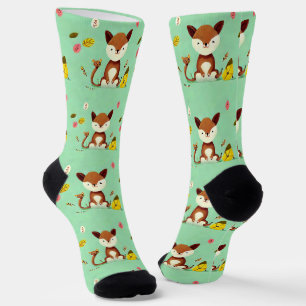 Niedliche Fuchssocken Socken