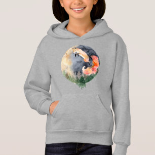 niedliche Fuchstierliebhaber Hoodie