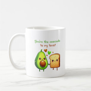 Niedliche Funny Food Pun Valentine's Day Friendshi Kaffeetasse