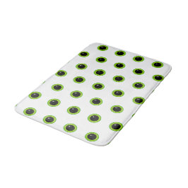 Niedliche Funny Green Eyes Badematte