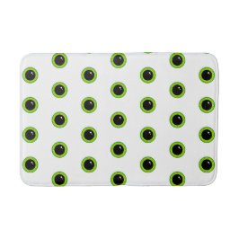 Niedliche Funny Green Eyes Badematte