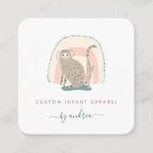 Niedliche Funny Monkey Rainbow Whimsical Baby Bout