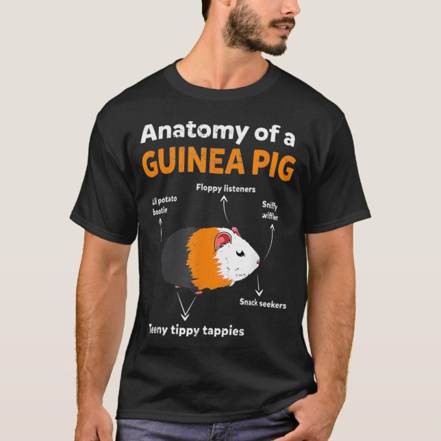 Niedliche Funny Pet Guinea Pig Owner Gift Cavia Me T-Shirt (Vorderseite)