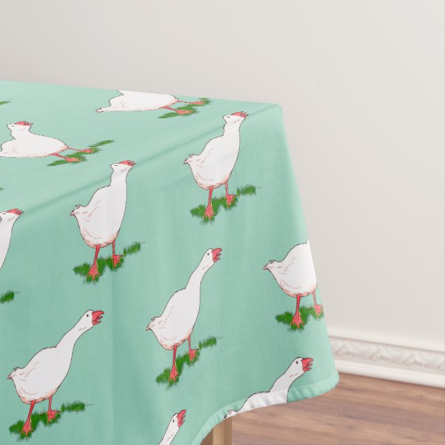 niedliche Gänse Tischdecke (Beispiel)