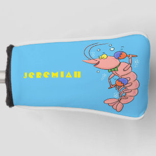 Niedliche Garnelen, Garnelen Cartoon Golf Headcover
