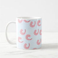 Niedliche Garnelen-Tasse
