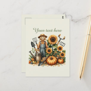 Niedliche Gartenliebhaber Postkarte