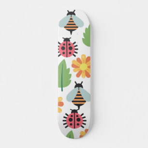 Niedliche Gartentiere Skateboard