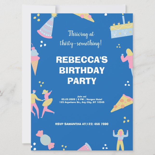 Niedliche Geburtstag (Vorderseite)