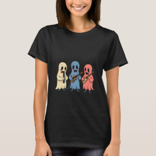 Niedliche Geister spielen Musikinstrumente T-Shirt