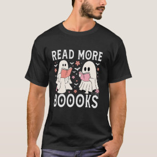 Niedliche Geisterbücher lesen Mehr Bücher Witzige  T-Shirt