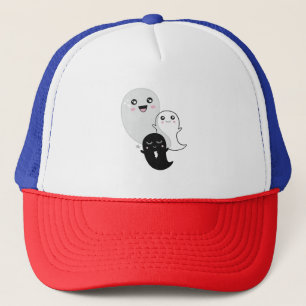 niedliche Geisterhalloween kawaii Truckerkappe