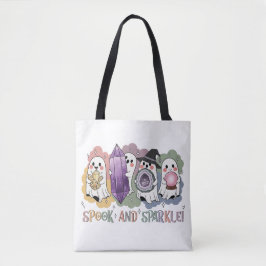 Niedliche Geisterkristalle Halloween-Magie Tasche