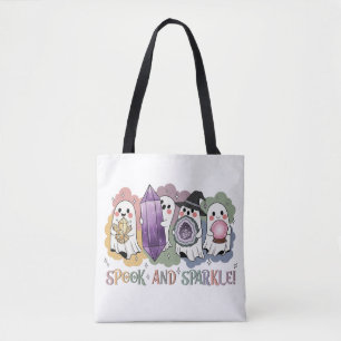 Niedliche Geisterkristalle Halloween-Magie Tasche
