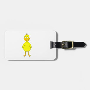 Niedliche gelbe Ente Gepäckanhänger