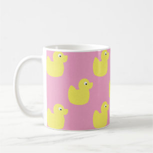 Niedliche gelbe Enten Kaffeetasse