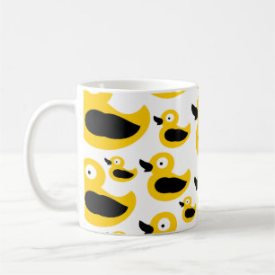 Niedliche gelbe Entenlinge Kaffeetasse