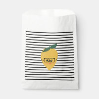 Niedliche gelbe Zitrone Cartoon lustige Darstellun