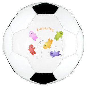 Niedliche Gelee Babys Süßigkeiten Süßigkeiten Cart Fußball