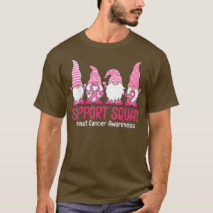 Niedliche Genom-Unterstützung Squad Brustkrebs-Bew T-Shirt