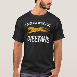 Niedliche Geparden für Männer Afrikanische Safari T-Shirt