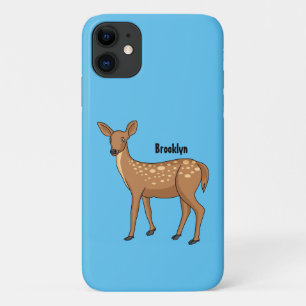 Niedliche gepunktete Darstellung des Cartoon Case-Mate iPhone Hülle
