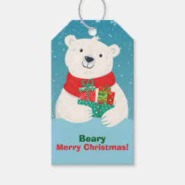 Niedliche Geschenke für den Polarbär und spieleris Geschenkanhänger