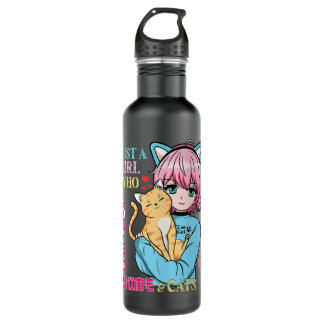 Niedliche Geschenke für Teen Girls Nur ein Mädchen Edelstahlflasche