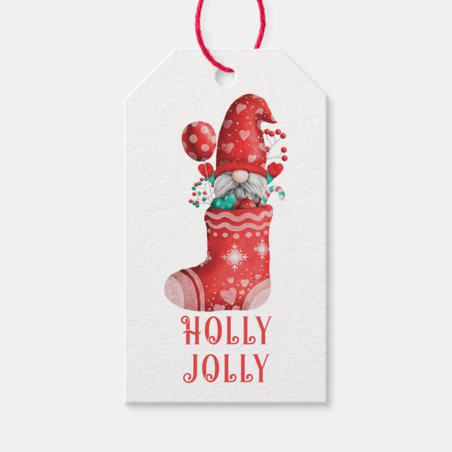 Niedliche Geschenktasten für Wasserfarben Geschenkanhänger (Vorderseite)