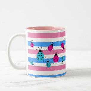 Niedliche geschlechtsspezifische Vorstellungen, Zweifarbige Tasse
