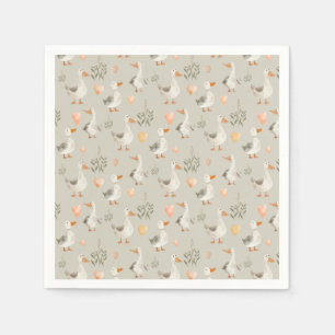 Niedliche Gewässer Papier Napkins Serviette