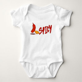 Niedliche Gewürze für Feinschmecker Baby Bodysuit Strampler