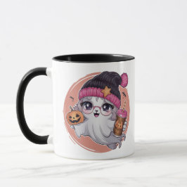 Niedliche Ghost Halloween-Tasse Tasse
