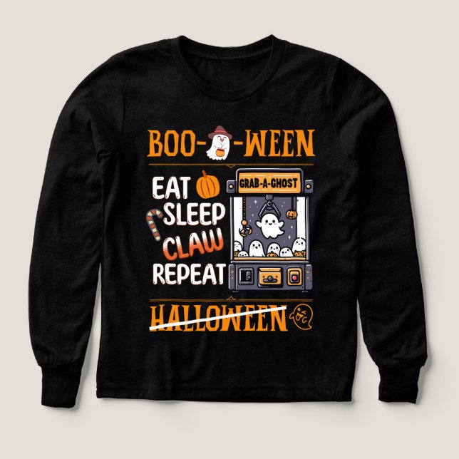 Niedliche Ghost-Scheckmaschine Spooky Halloween No (Design Vorderseite)