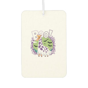Niedliche Giraffe Boo Ghost Halloween Kostümzoo Lo Autolufterfrischer
