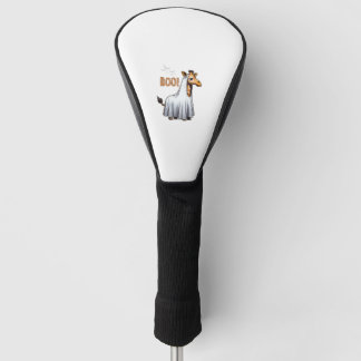 Niedliche Giraffe Boo Halloween Kostümzoo Lover Golf Headcover